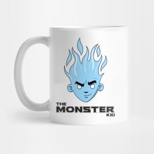 The Monster Kid (White and Blue) Mug